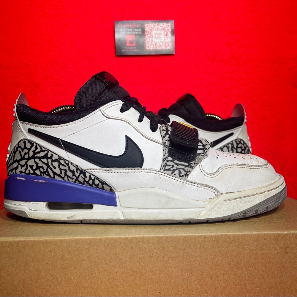 Nike Air Jordan Legacy 312 Low Lakers Retro Shoe CD7069 102 Men’s size 8